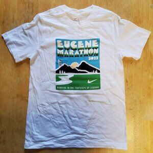 Nike Eugene Marathon 2022 Youth Medium Size YM Shirt T-Shirt Running Oregon